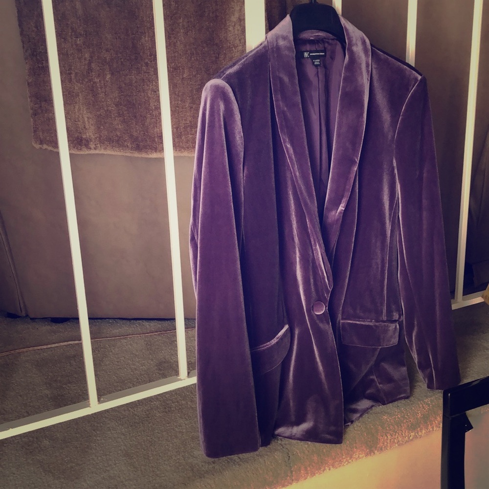 Velvet blazer